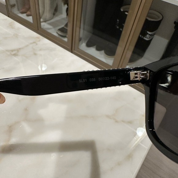 Saint Laurent Black Sunglasses - Picture 7 of 7